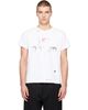 MATIÈRES FÉCALES MATIÈRES FÉCALES White Short-Sleeve Power T-shirt - 1