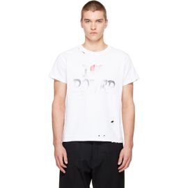 MATIÈRES FÉCALES MATIÈRES FÉCALES White Short-Sleeve Power T-shirt