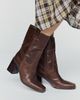 Matisse Downey Leather Western Boots - 1