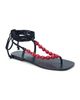 Matisse Elvie Beaded Ankle-Wrap Sandals - 1