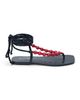 Matisse Elvie Beaded Ankle-Wrap Sandals - 2