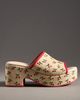 Matisse Matisse Exclusive Embroidered Platform Heeled Sandals - 2