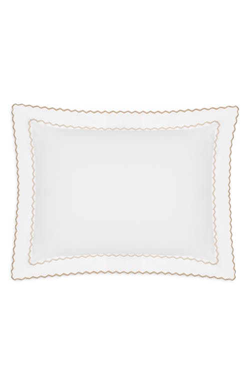 Matouk Matouk Axel Embroidered Boudoir Pillow Sham