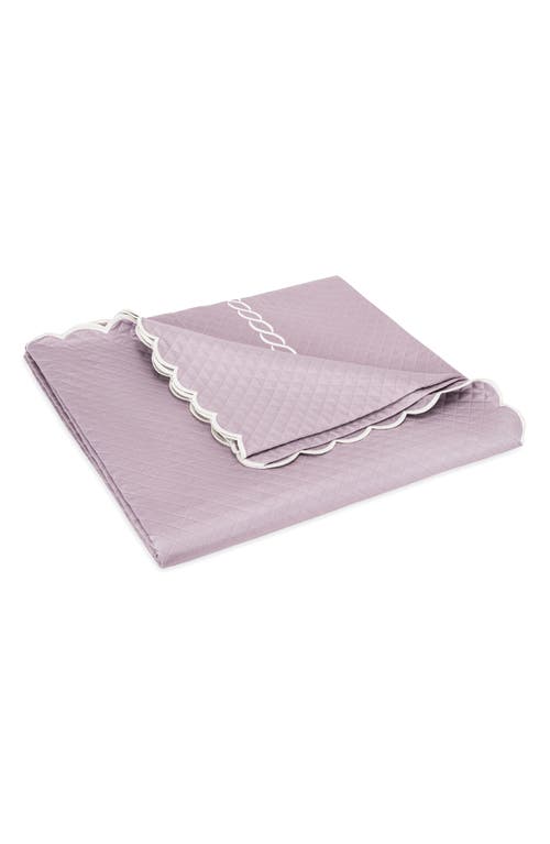 Matouk Matouk Classic Chain Scallop Matelassé Coverlet