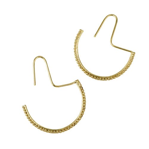 Matr Boomie Matr Boomie Bhavani Dot Threader Earrings