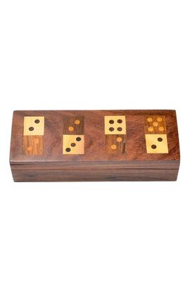 Matr Boomie Matr Boomie Domino Family Fun Wooden Game Set - Handmade