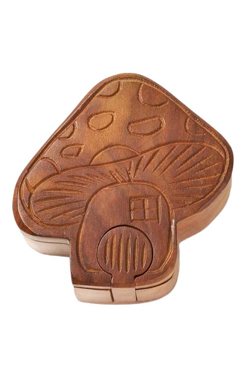 Matr Boomie Matr Boomie Mushroom Puzzle Box - Handcrafted Sheesham Wood