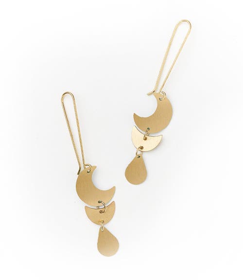 Matr Boomie Matr Boomie Rajani Moon Phase Drop Earrings