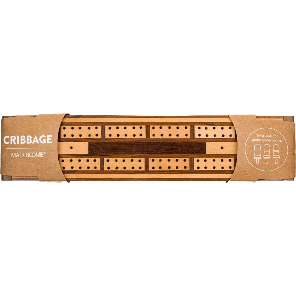 Matr Boomie Matr Boomie Wood Cribbage Game - Handmade