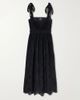 MATTEAU Broderie Apron broderie anglaise cotton midi dress - 1