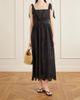 MATTEAU Broderie Apron broderie anglaise cotton midi dress - 2