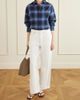 MATTEAU Checked cotton-flannel shirt - 2