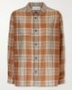 MATTEAU Checked cotton-voile shirt - 1