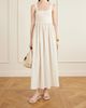 MATTEAU Cotton-poplin and stretch-knit maxi dress - 2