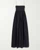 MATTEAU Empire ruffled cotton-poplin midi dress - 1