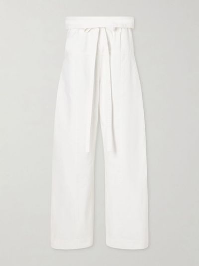 MATTEAU Fisherman cotton-twill pants