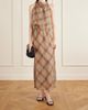 MATTEAU Layered checked cotton-voile midi dress - 2