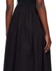 Matteau Matteau Black Knit & Cotton Midi Dress - 3