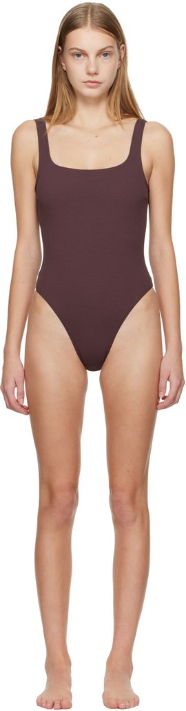 Matteau Matteau Burgundy Nineties Swimsuit