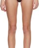 Matteau Matteau Burgundy String Bikini Bottom - 1