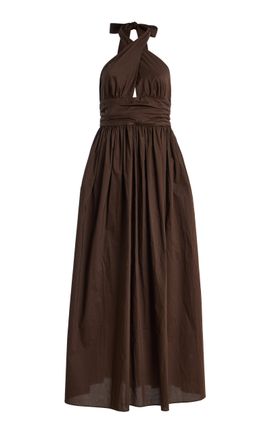 sachin and babi light blue dress Drawcord Mini Dress - Black