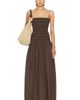 Matteau Matteau Shirred Drop Waist Dress - 1