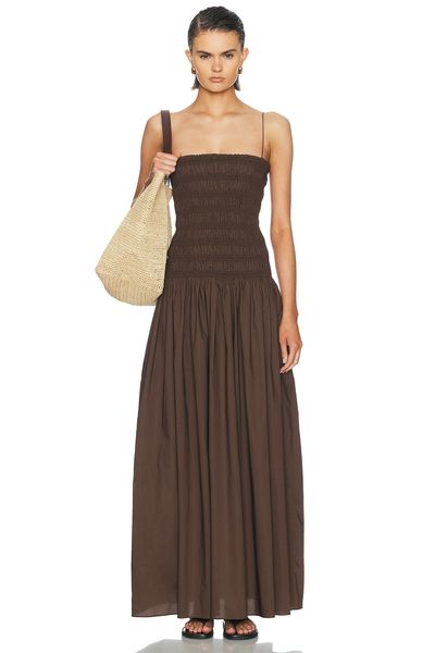 Matteau Matteau Shirred Drop Waist Dress