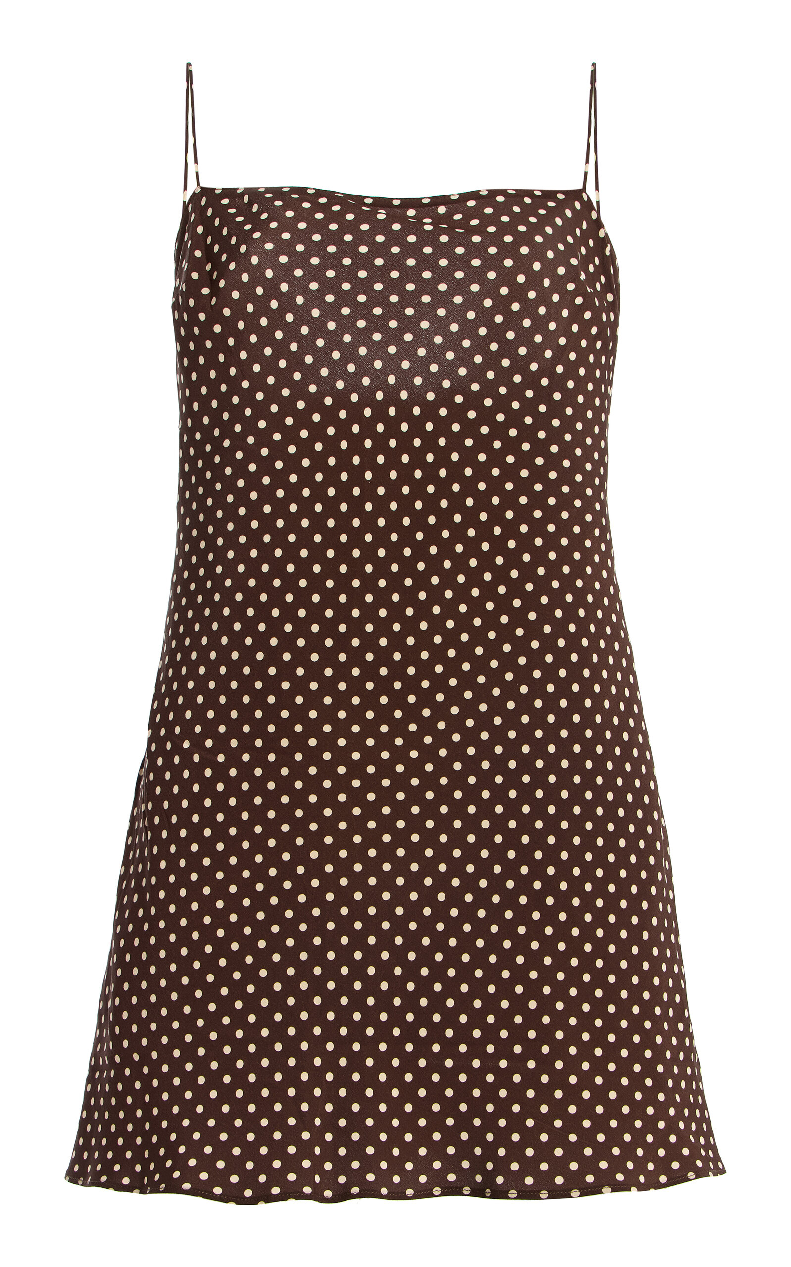 Matteau Matteau Square Silk Slip Mini Dress