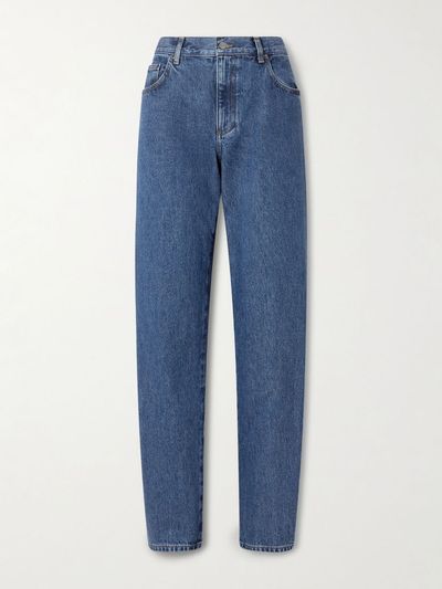 MATTEAU Mid-rise straight-leg jeans