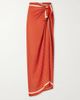 MATTEAU Polka-dot silk-georgette pareo - 1