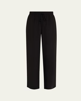 Matteau Silk Drawstring Trousers
