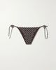 MATTEAU The String polka-dot recycled bikini briefs - 1