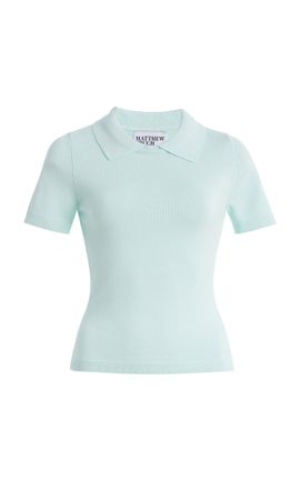 Matthew Bruch Matthew Bruch Collared Knit TShirt