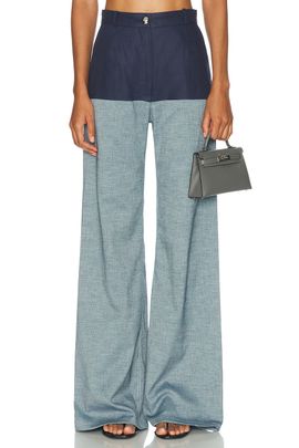 MATTHEW BRUCH MATTHEW BRUCH High Waist Combo Wide Leg
