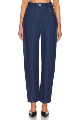 MATTHEW BRUCH MATTHEW BRUCH High Waisted Straight Leg