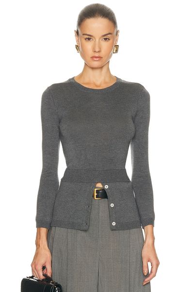 MATTHEW BRUCH MATTHEW BRUCH Layered Long Sleeve Sweater