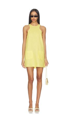 MATTHEW BRUCH MATTHEW BRUCH Pocket Mini Dress