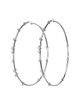 Mattia Cielo Women's Rugiada Diamanti 18K White Gold, Titanium, & 1.10 TCW Diamond Hoop Earrings - 3