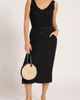 matty m. matty m. Button Front Midi Skirt - 4