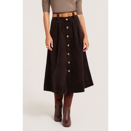matty m. matty m. Marlowe Corduroy Midi Skirt