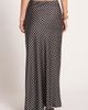 matty m. matty m. Polka Dot Bias Cut Maxi Skirt - 2