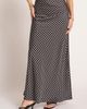 matty m. matty m. Polka Dot Bias Cut Maxi Skirt - 4