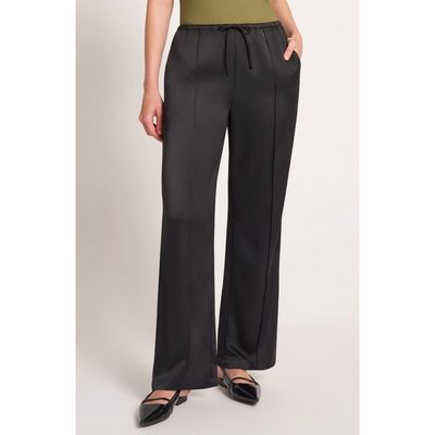 matty m. matty m. Roselle Drawstring Satin Pants