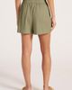 matty m. matty m. Ventura High Waist Linen Blend Shorts - 2