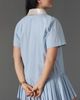 Maude Club Dalton Pleated Mini Shirt Dress - 4