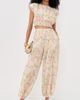 MAUDE CLUB MAUDE CLUB Ara Top Vintage Floral Print - 5