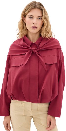 MAUDE CLUB MAUDE CLUB Archie Jacket Ruby