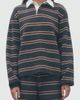 MAUDE CLUB MAUDE CLUB Kate Striped Polo Sweater - 1