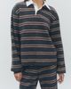MAUDE CLUB MAUDE CLUB Kate Striped Polo Sweater - 3
