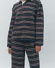 MAUDE CLUB MAUDE CLUB Kate Striped Polo Sweater - 4